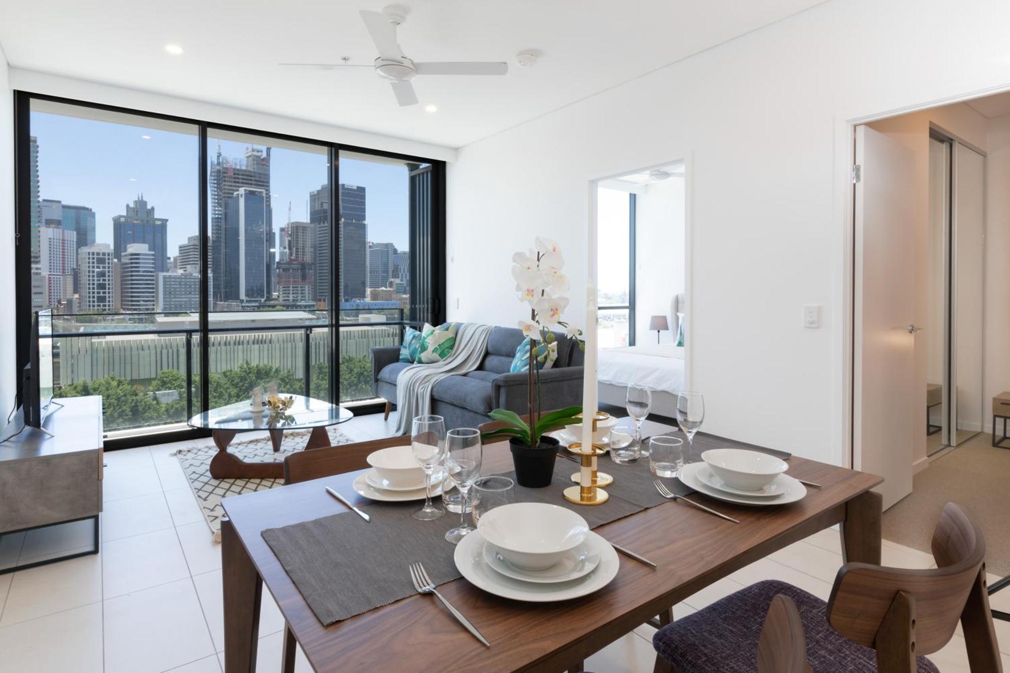 Airtrip Apartment On Hope Street Brisbane Extérieur photo